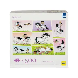 Hästen Mulle Kollage 500 bitar
