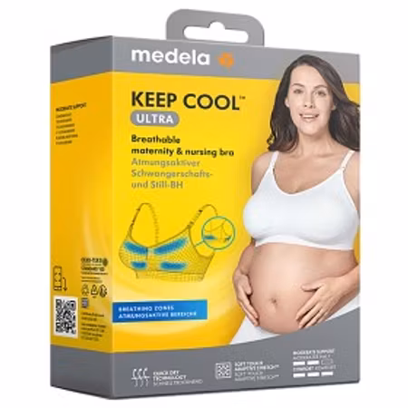 MEDELA Keep Cool Ultra Amnings BH L Vit 1 Pack