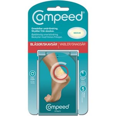 COMPEED Blåsor Skavsår M 5 St