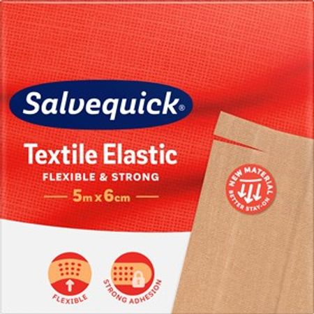 SALVEQUICK Textil 5M X 6CM