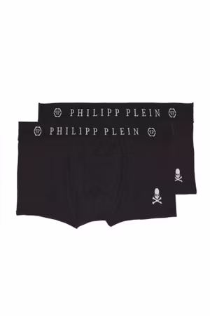PHILIPP PLEIN Boxers 2 Pack Svart