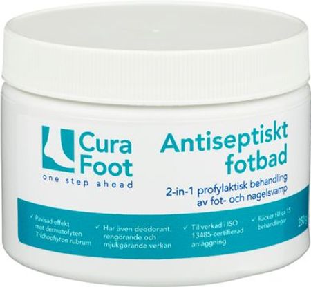 CURAFOOT Antiseptiskt Fotbad 500 g