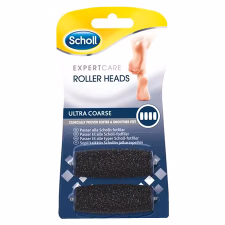 SCHOLL Elektrisk Fotfil Refill Ultra 2 St
