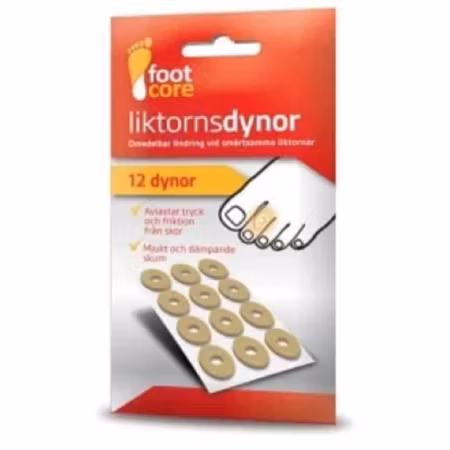 FOOTCORE Liktornsdynor 12 St