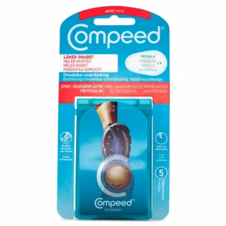 COMPEED Sport  Active Under Fötter 5 St