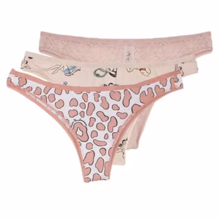 MOSCHINO Brasilianska Trosor 3 Pack Multi