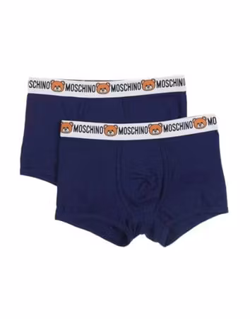 MOSCHINO Boxers 2 Pack Teddy Bear
