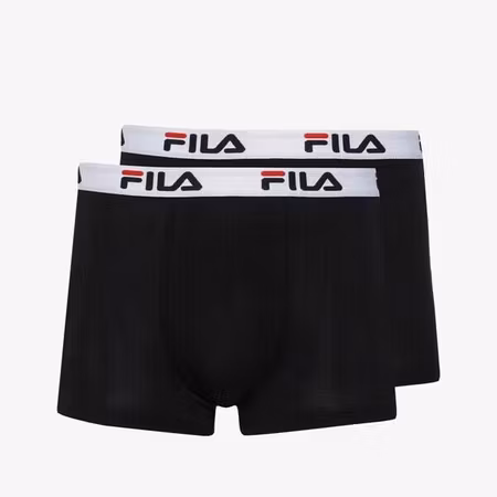 FILA Kalsonger 2 Pack Svart