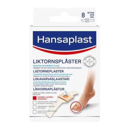 HANSAPLAST Liktornsplåster 8 St