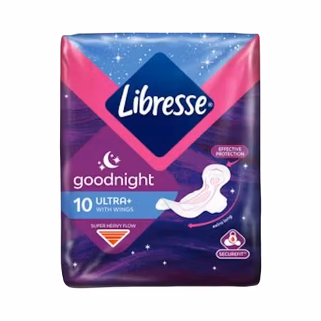 LIBRESSE Ultra Night Wing 10 St