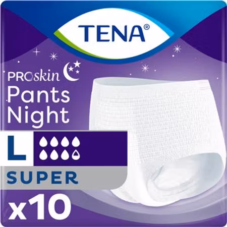 TENA Pants Night Super L 10 St