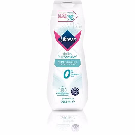 LIBRESSE Intimtvätt Pure Sensitive 200 ml