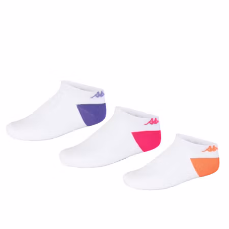KAPPA Sneaker Strumpor 3 Par Vit / Blå