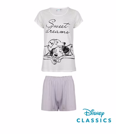 DISNEY 101 Dalmatiner Shortama 1 Pack