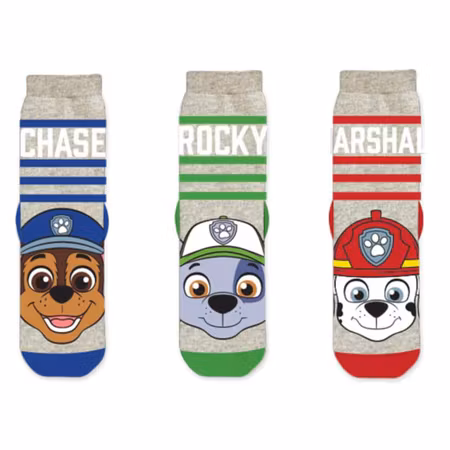 PAW PATROL Strumpor 3 Pack Mix