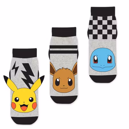 POKEMON Sneaker 3 Pack