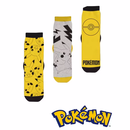 POKEMON Strumpor 3 Par