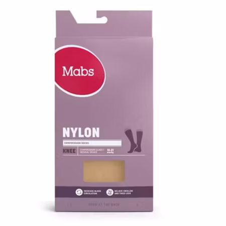 MABS Nylon Knee Sand XL 1 Par