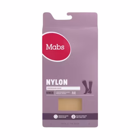 MABS Nylon Knee Wide Sand XL 1 Par