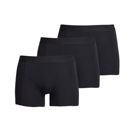 Bamboo Boxer TOPECO 3 Pack Svart