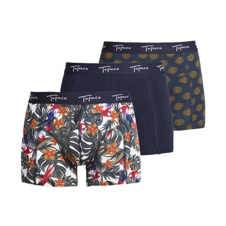 Regular Boxer TOPECO 3 Pack Multi