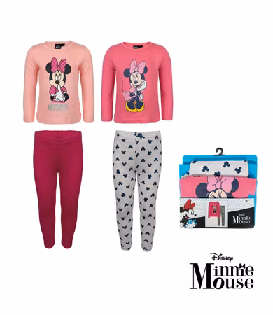 Pyjamas DISNEY MICKEY & MINNIE 1 Pack