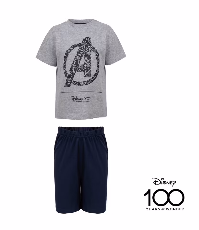 Pyjamas Kortärmad Med Shorts MARVEL AVENGERS 1 Pack