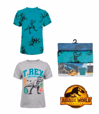 T-Shirt JURASSIC WORLD 1 Pack