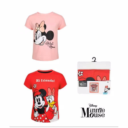 T-Shirt DISNEY MICKEY & MINNIE 1 Pack