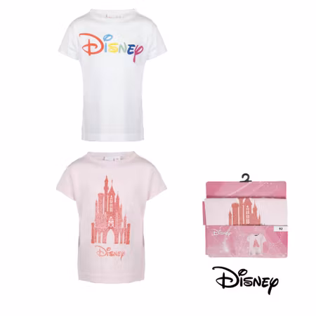 T-Shirt DISNEY MICKEY MINNIE 1 Pack