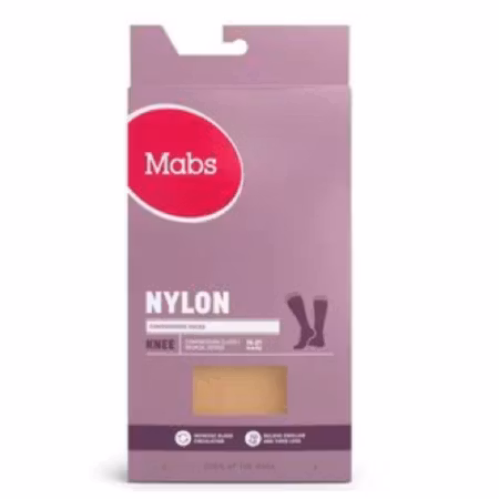 MABS Nylon Knee Sand S 1 Par