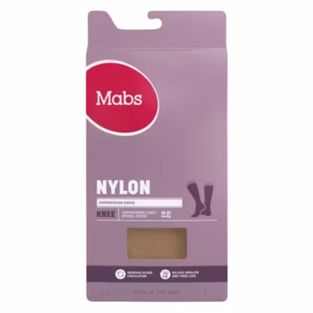 MABS Nylon Knee Tan M 1 Par