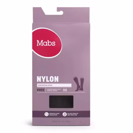 MABS Nylon Knee Black M 1 Par