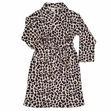 Morgonrock CORAL Leopard 100% Polyester 1 Pack