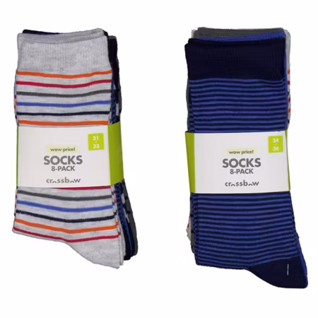 Pojkstrumpor CROSSBOW 8 Pack Mix