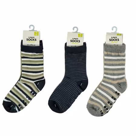 Strumpor Non-Slip CROSSBOW Pojke 3 Pack