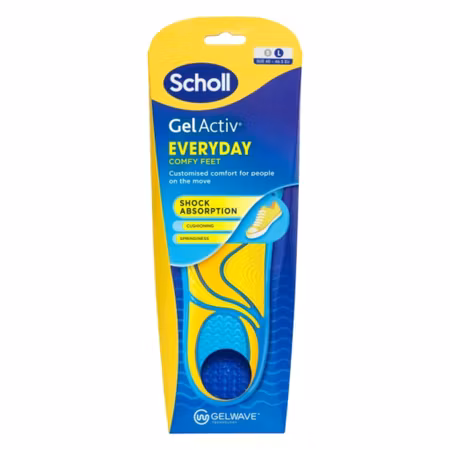 SCHOLL Gel Active Sulor Everyday Men 1 Par 40-46.5