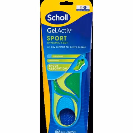 SCHROLL Sulor Gel Active Sport 1 par 35.5-40.5