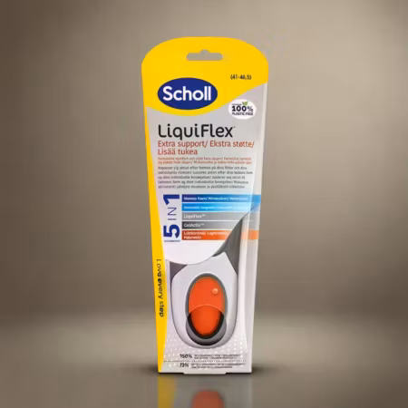 SCHOLL Insoles Liquiflex Extra Support L 1 Par