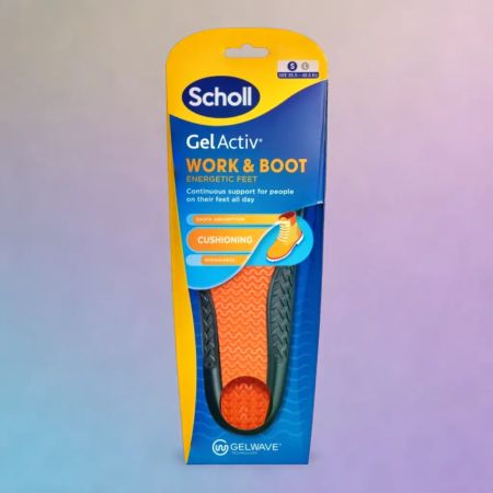 SCHOLL Gel Activ Insole Work & Boot 1 Par S