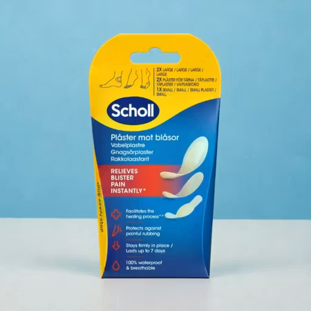 SCHOLL Blister Plasters Mixed 5 St
