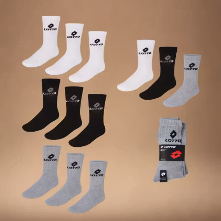 LOTTO Tennis Socks 3 Pack
