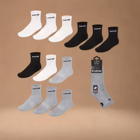 LOTTO Low Cut Socks 3 Pack