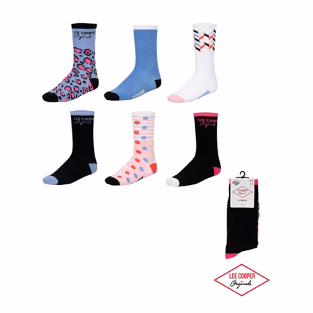 LEE COOPER Originals Casual Socks 3 Par