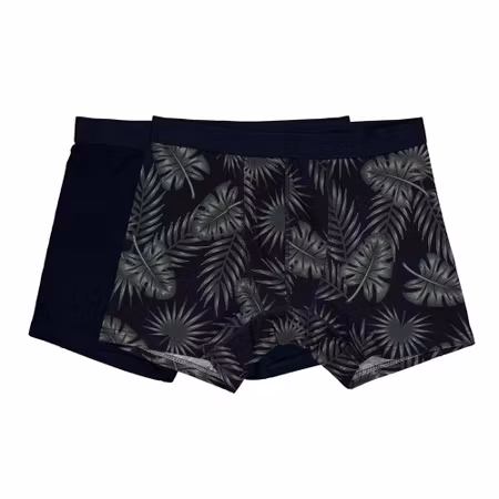 Boxer CROSSBOW Grön Löv/Navy 2 Pack