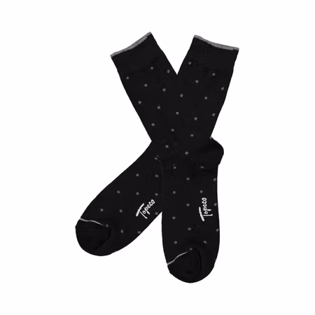 TOPECO Sock Bårslöv Bambu Svart