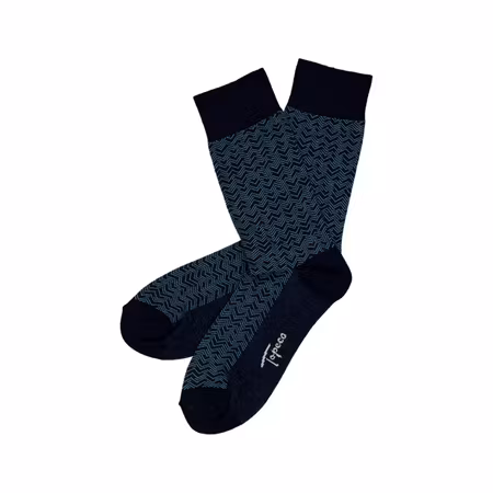 TOPECO Sock Wolfgang Bomull Navy