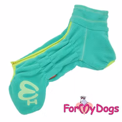 Suit Fleece Overall "Green" Tik "For My Dogs"