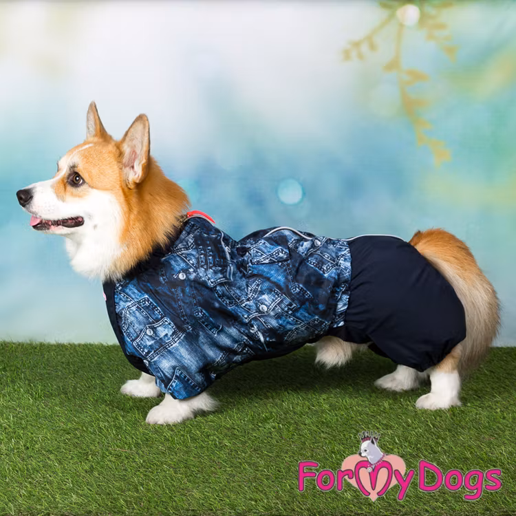 Regnoverall "Blue Jean" Hane "For My Dogs"
