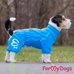 Suit Fleece Overall "Blue" Hane "For My Dogs"
